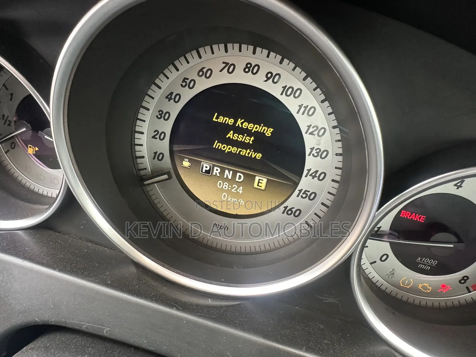 Mercedes-Benz C250 2012 Red