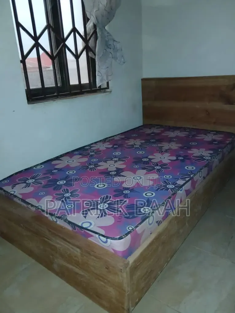 One and Half Bedframe Plus Latex Foam Mattress