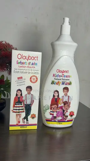Olaybact Kids and Teens Body Lotion and Wash