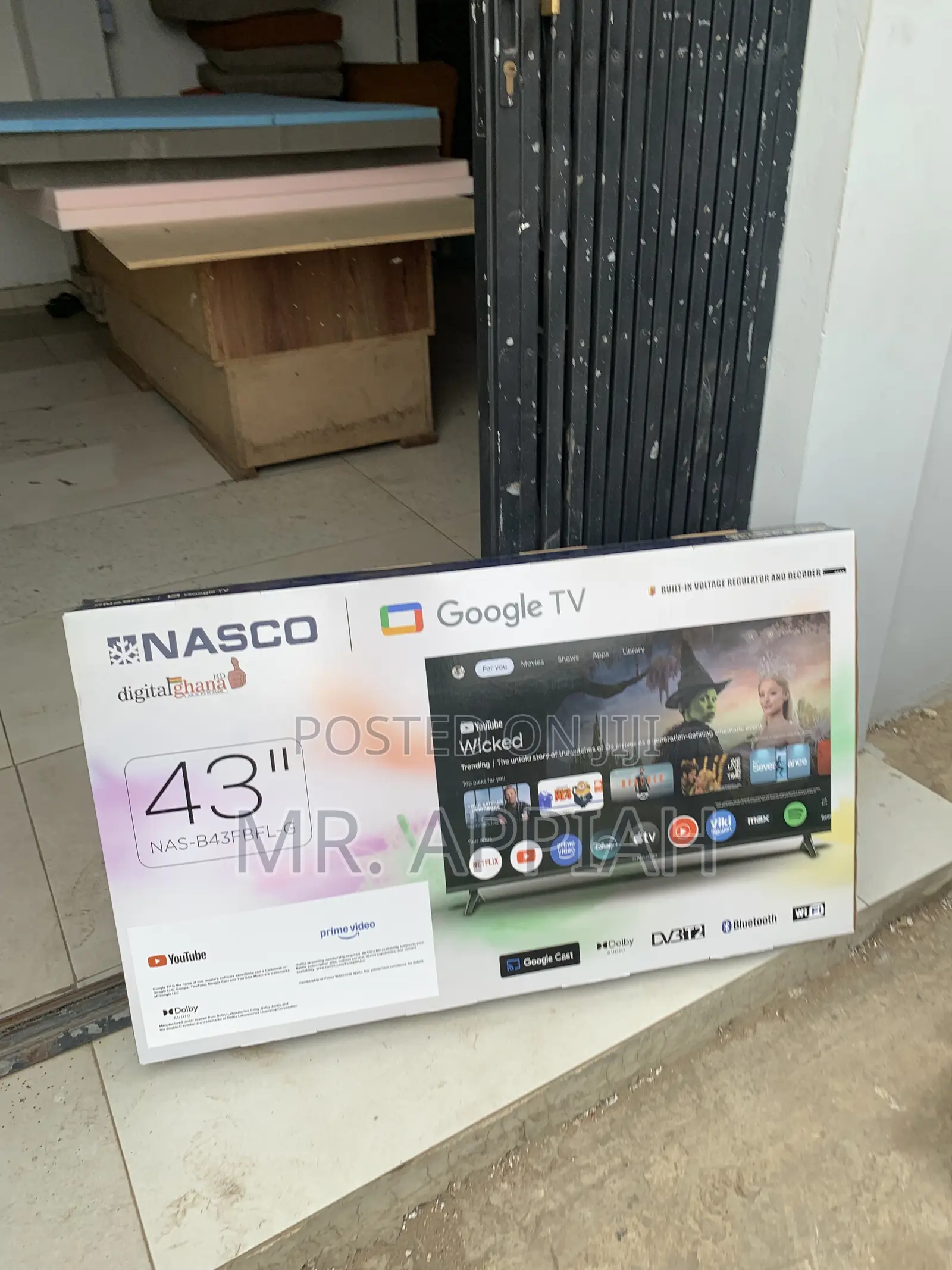 Shop Affordable Nasco 43 Inch Full HD Smart Led Television 
