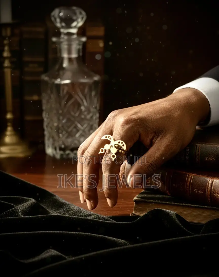 Adinkra Symbols Gold Rings