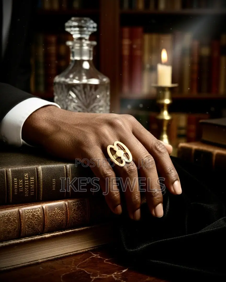 Adinkra Symbols Gold Rings