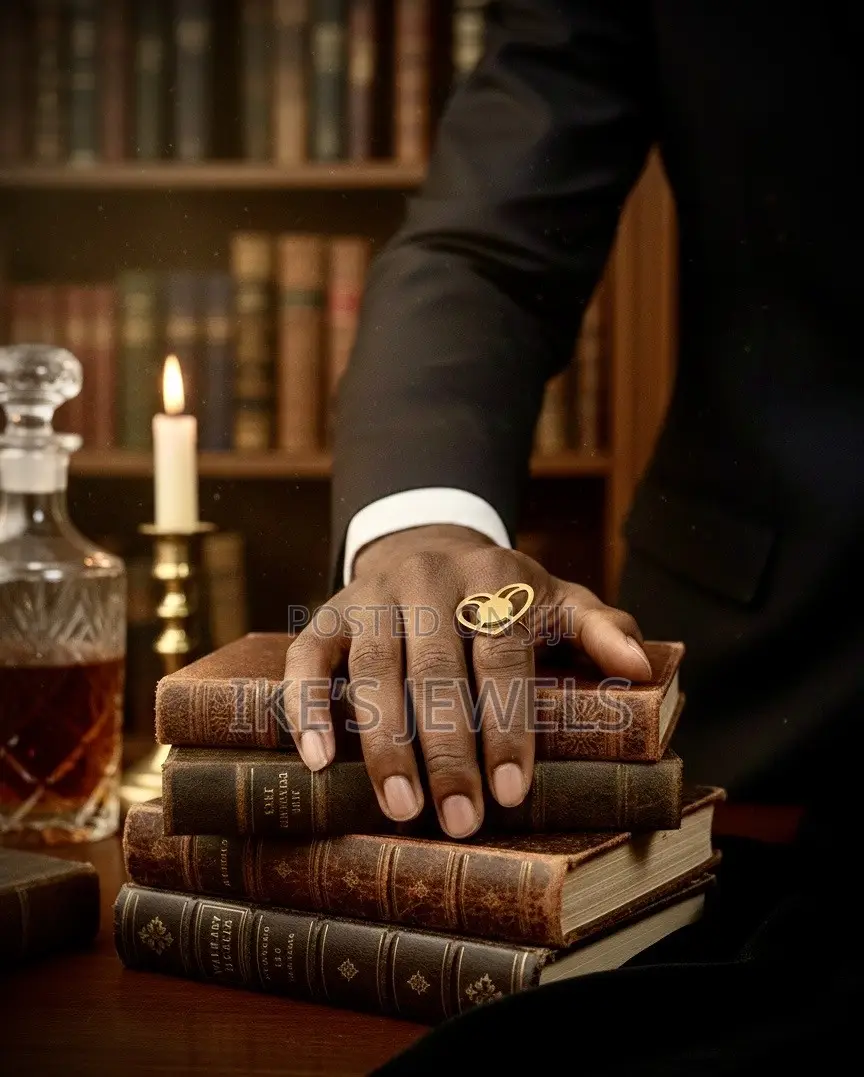 Adinkra Symbols Gold Rings