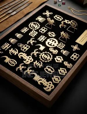 Adinkra Symbols Gold Rings