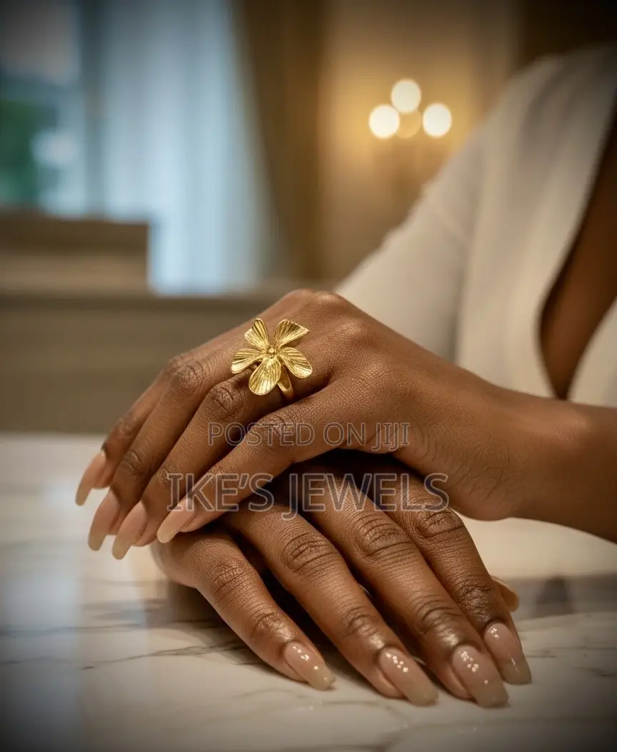 Adinkra Symbols Gold Rings