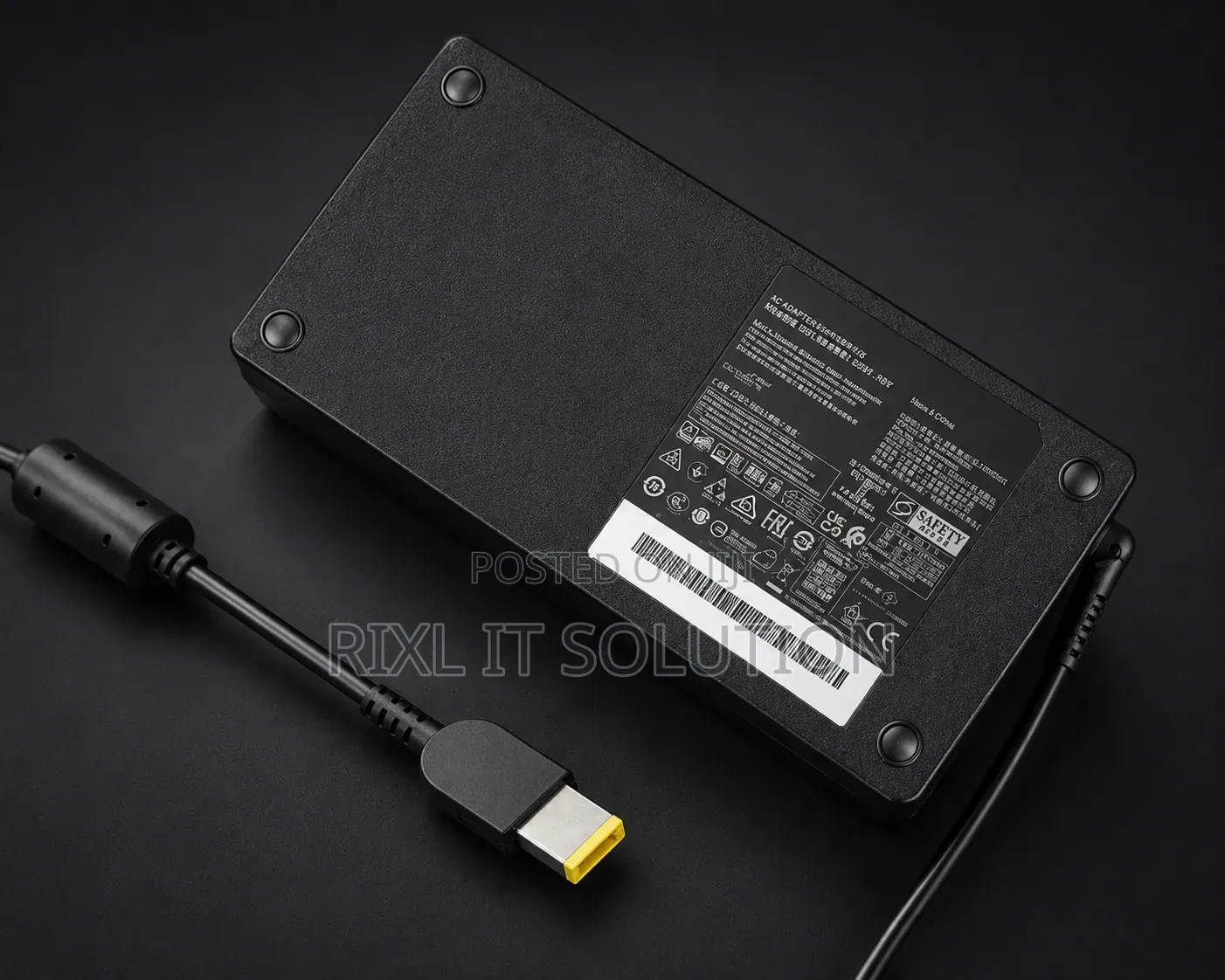 New Lenovo 300W Laptop Charger for Legion Gaming Series and ThinkPad