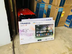 Nasco 43 Inch Frameless Smart Android Google TV (NAS-B43FBFL-G)