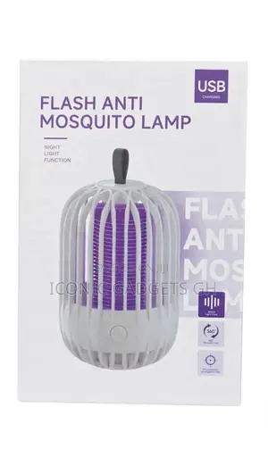Flash Anti Mosquito Lamp USB Rechargeable