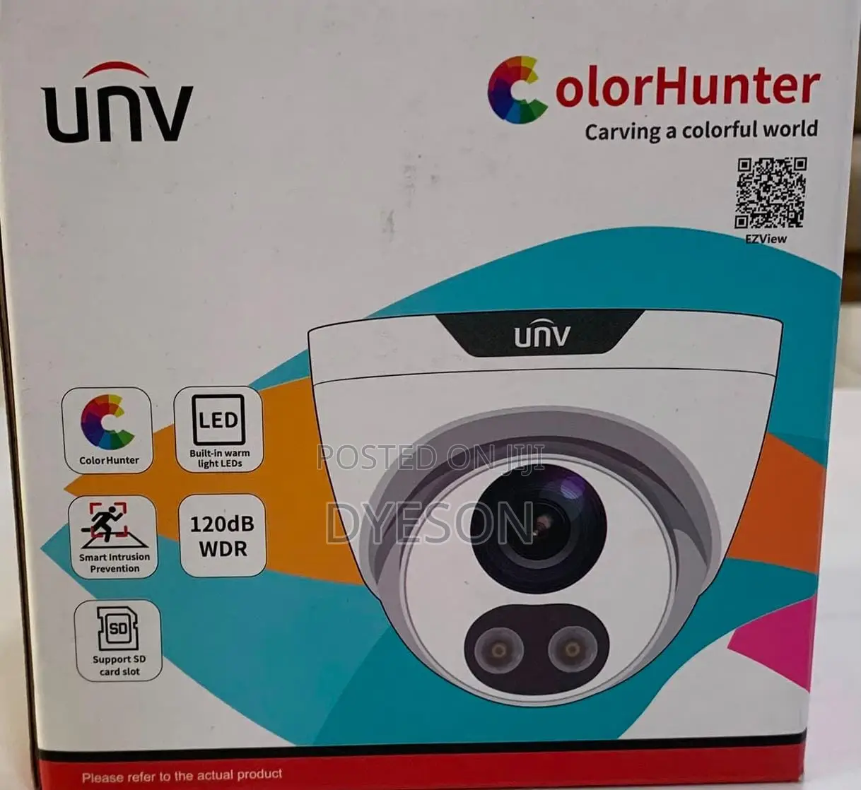 2mp Hd Colorhunter Ir Fixed Eyeball Network Camera