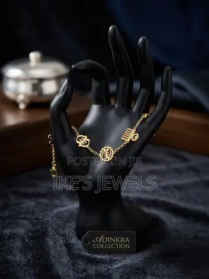 Adrinkra Gold Bracelets