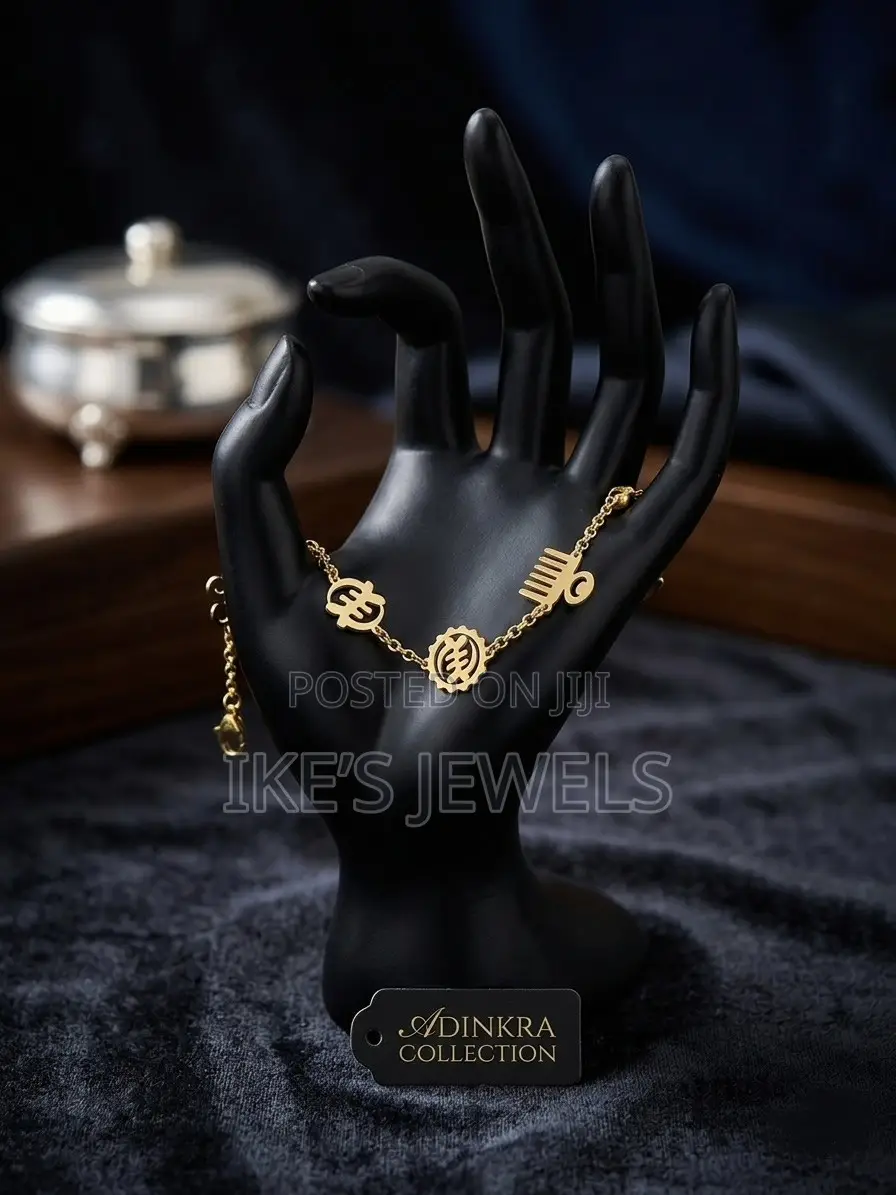 Adrinkra Gold Bracelets