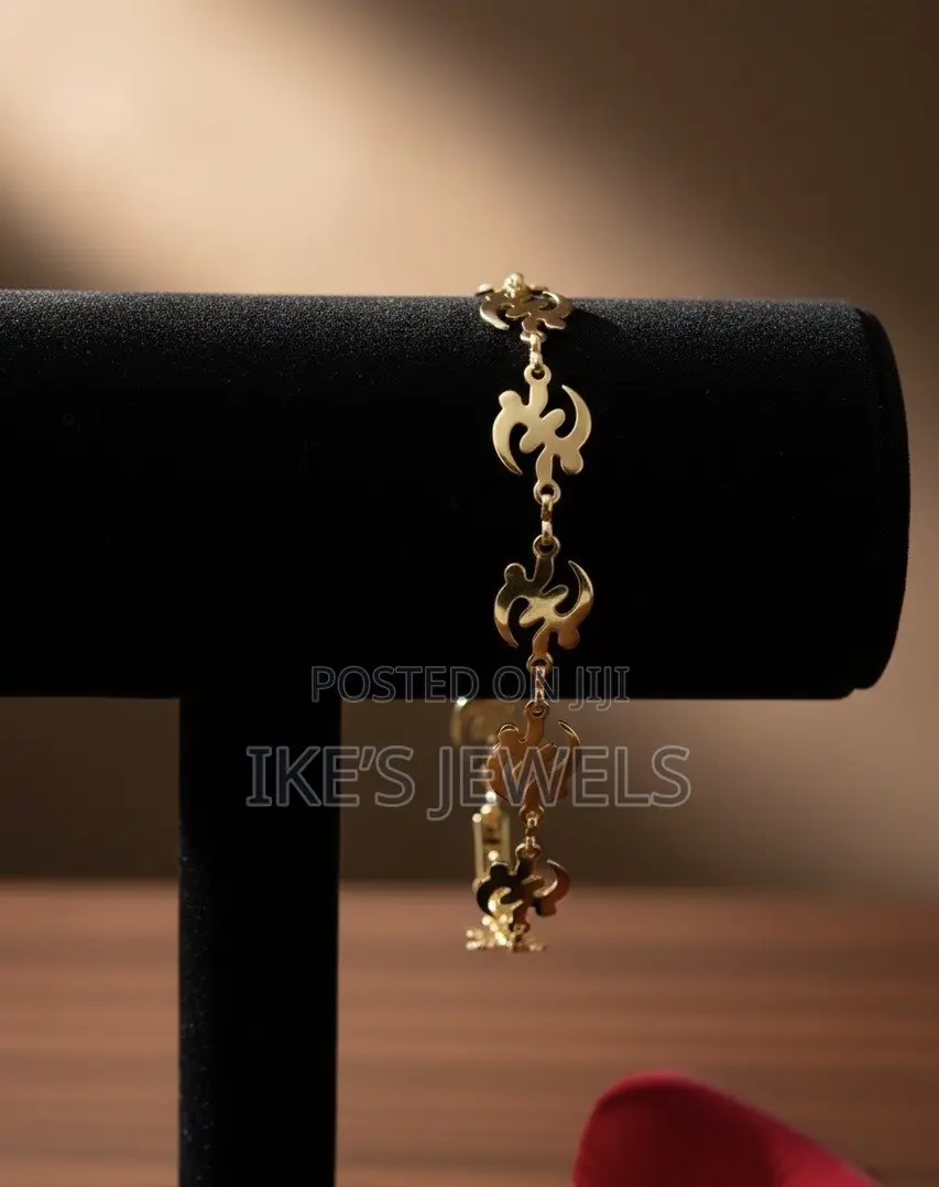 Adrinkra Gold Bracelets