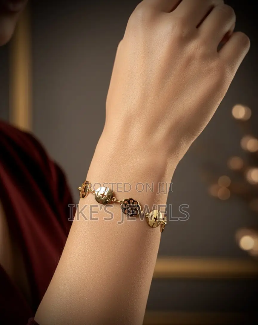 Adrinkra Gold Bracelets