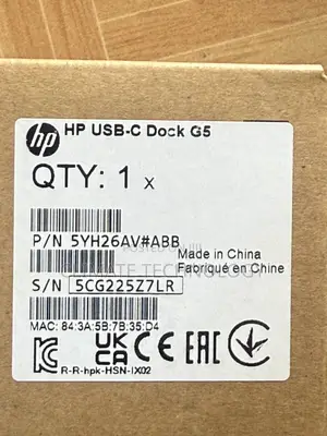 HP USB-C Dock G5