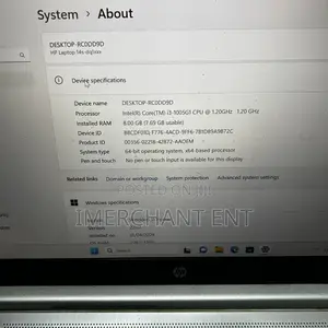 Laptop HP 14S 8GB Intel Core i3 SSD 256GB