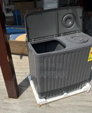 Efficient Nasco 11kg Top Load Washing Machine(Gray)Semi-Auto
