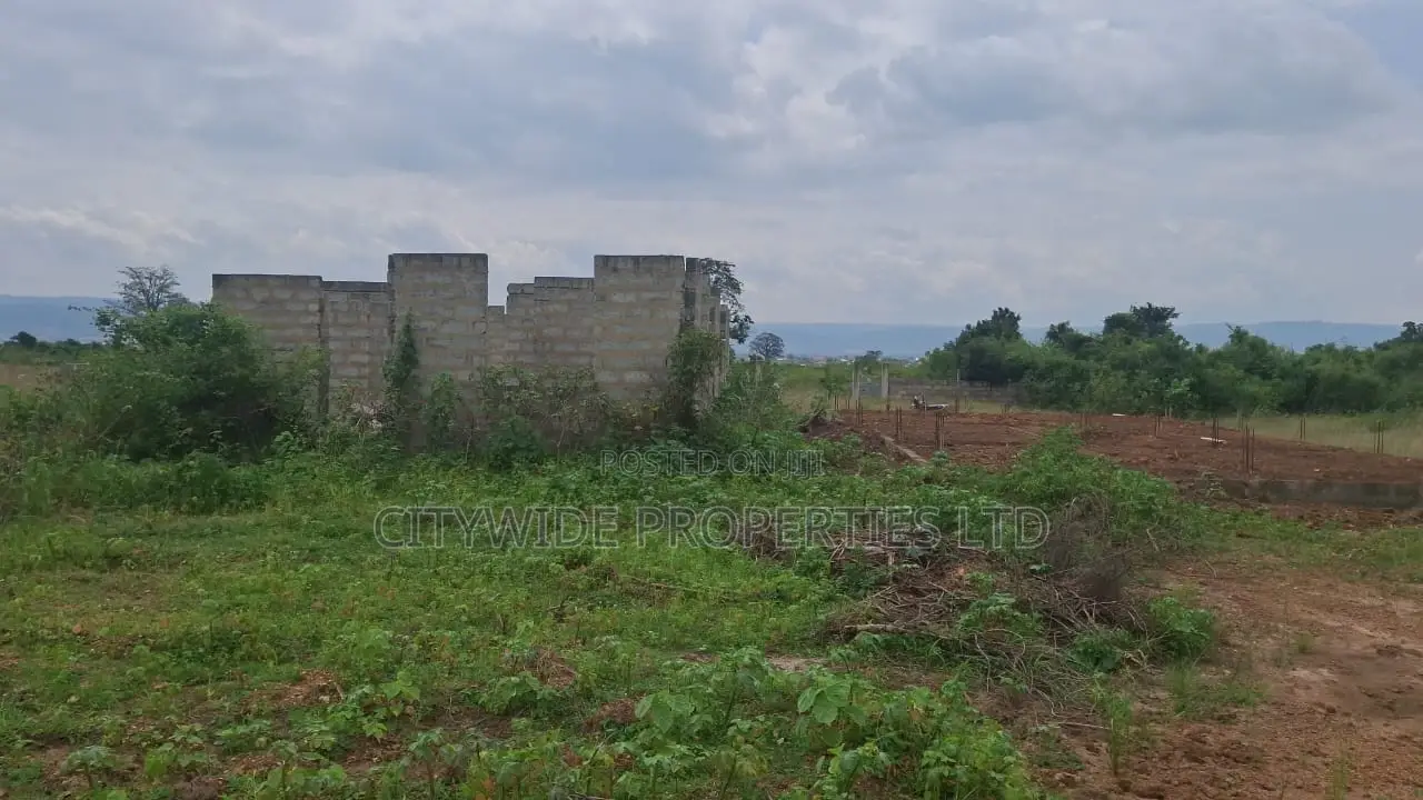 Half Plot With Uncompleted Building at Oyibi Appolonia City