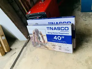 Ultra Modern Nasco NAS -B40fbfl Digital Satellite LED TV - 40" - Black