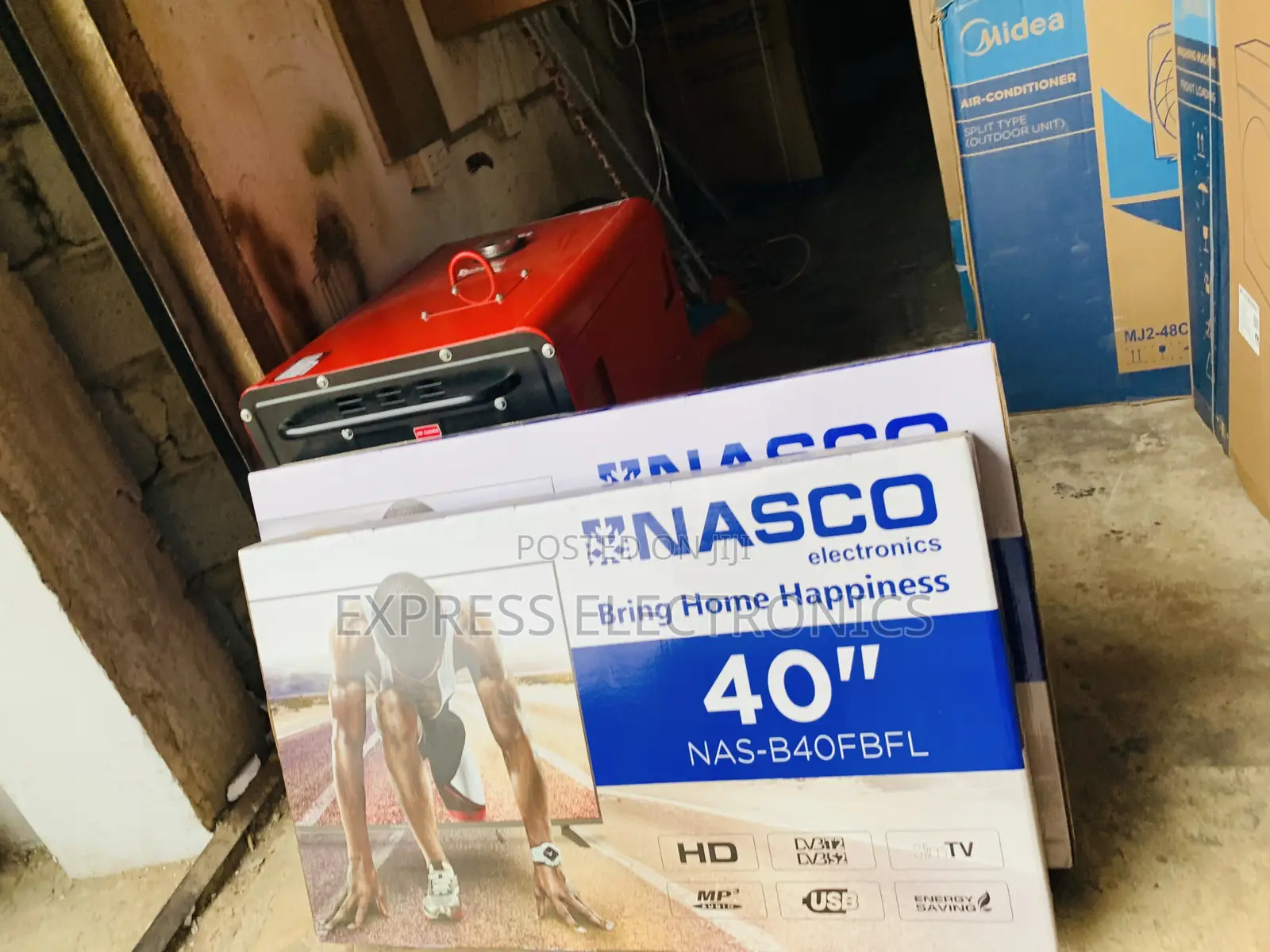 Shop the New Nasco NAS -B40fbfl Digital Satellite LED TV - 40" - Black