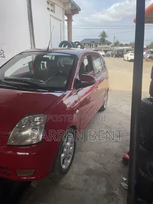 Kia Morning 2008 Red