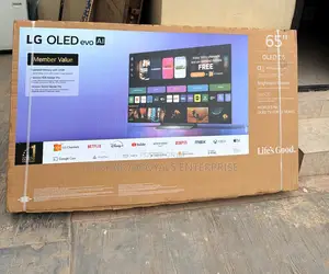 LG 65-Inch Class OLED Evo AI Smart TV With Alpha AI Processor