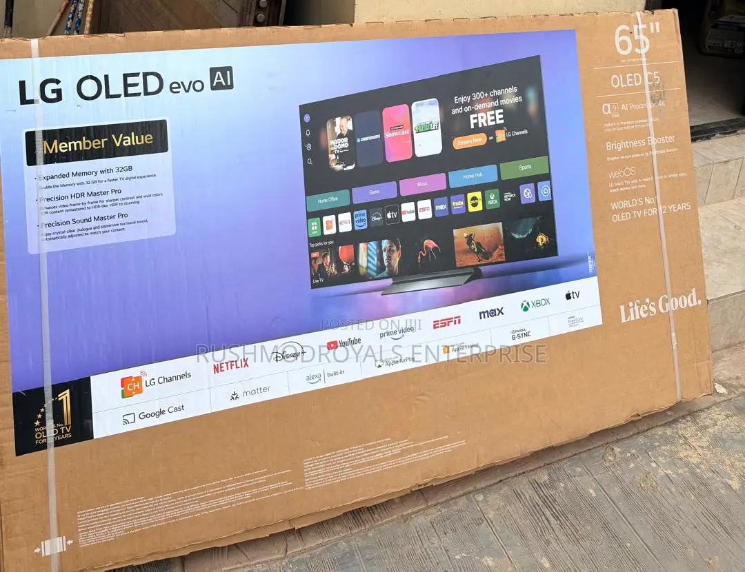 LG 65-Inch Class OLED Evo AI Smart TV With Alpha AI Processor