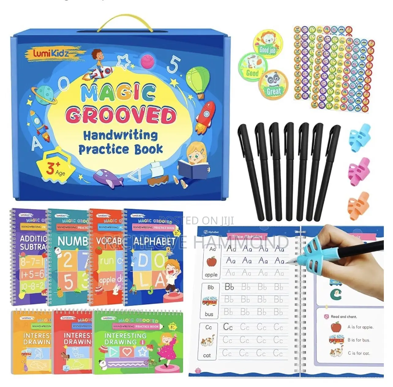 Magic Groove Handwriting Practice Book