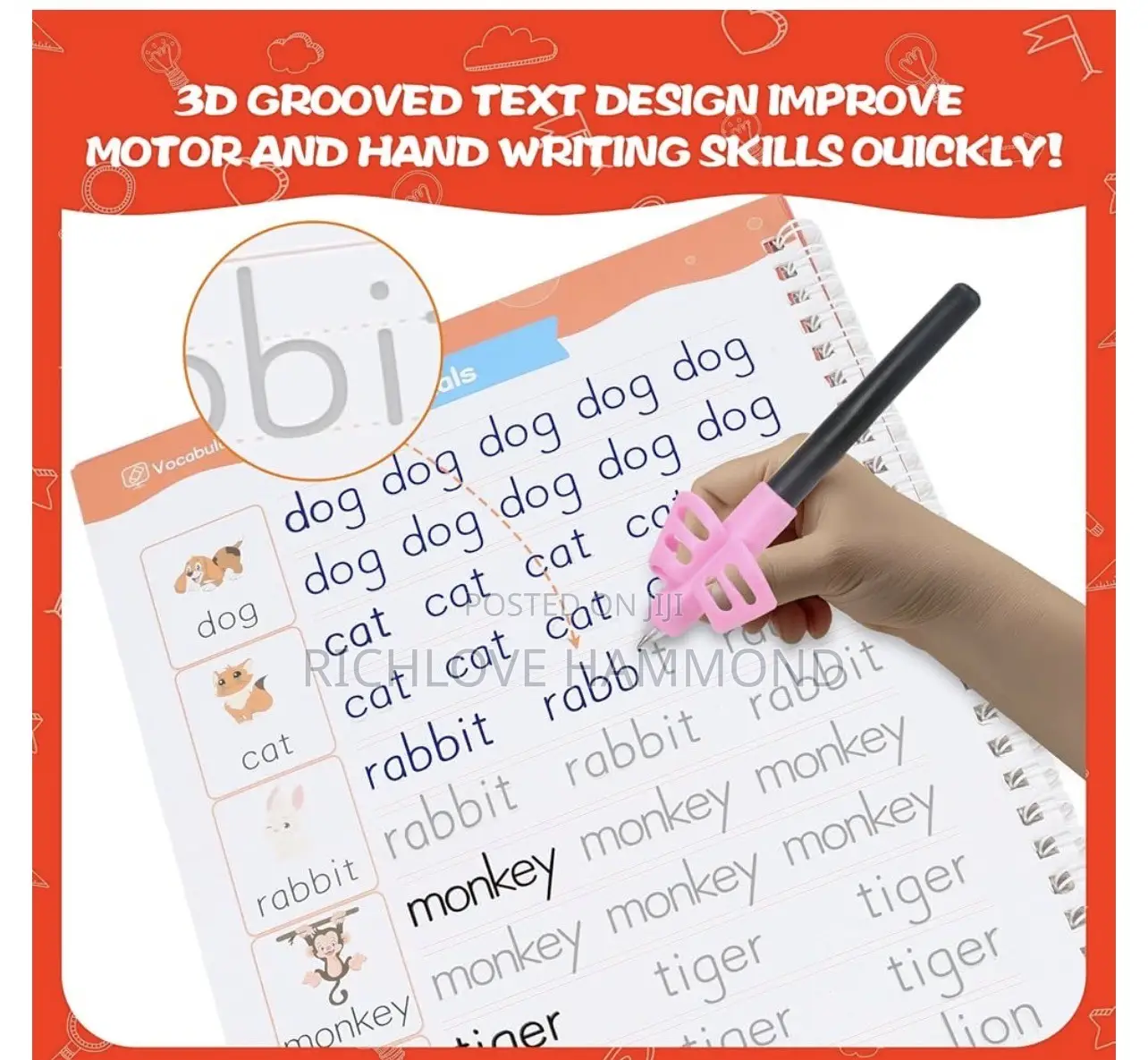 Magic Groove Handwriting Practice Book