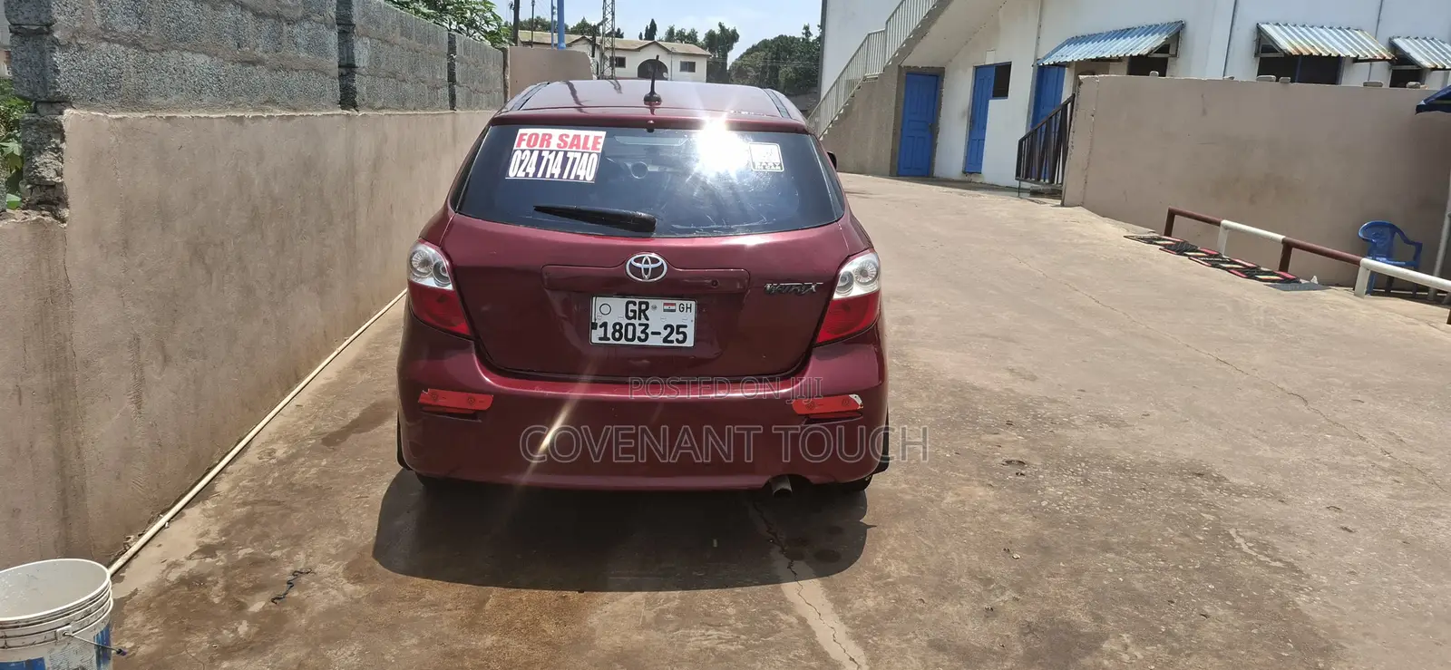 Toyota Matrix Hatchback FWD (1.8L 4cyl 5M) 2009 Red