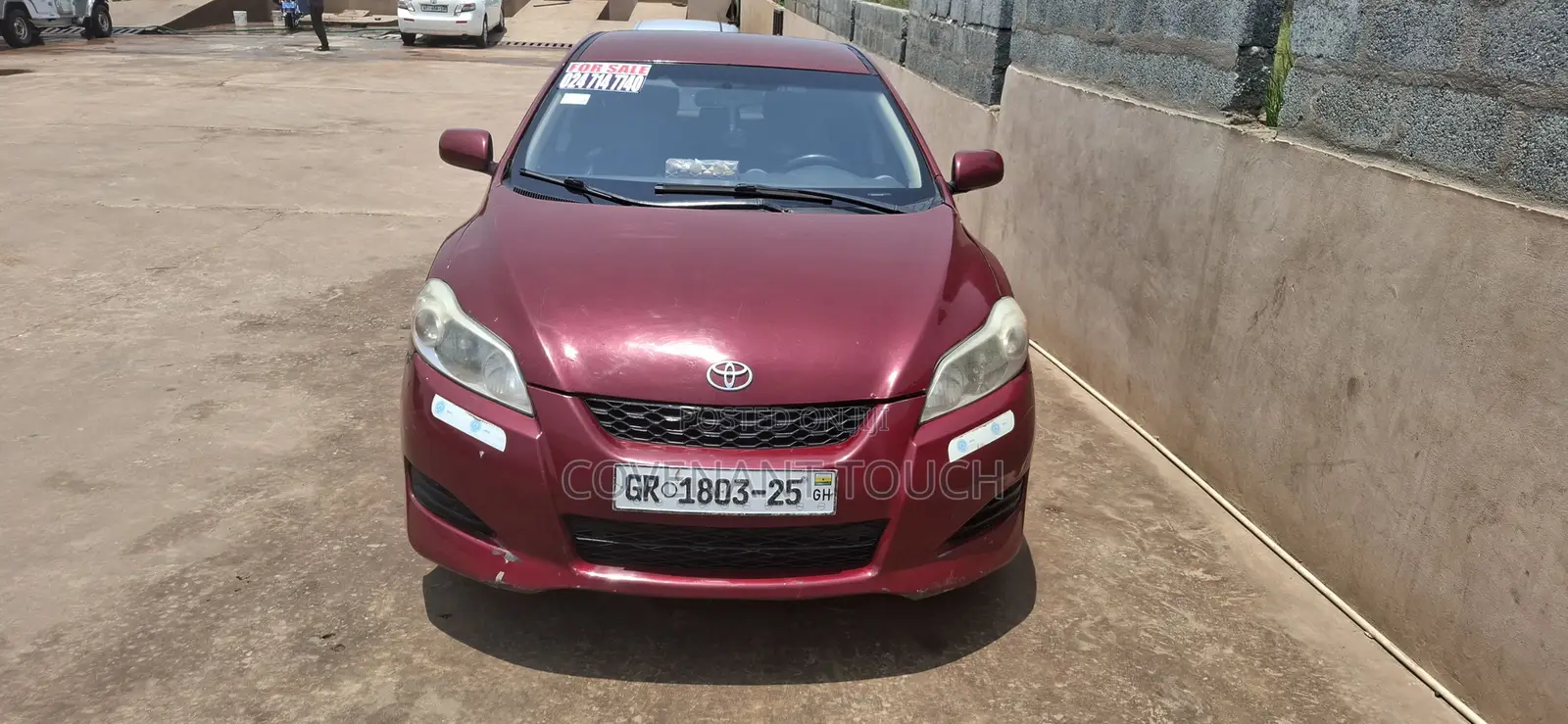 Toyota Matrix Hatchback FWD (1.8L 4cyl 5M) 2009 Red