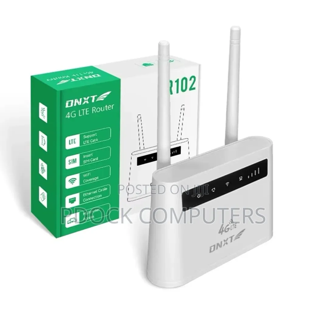 DNXT 4g Universal Lte Router R102 With in-Built Battery