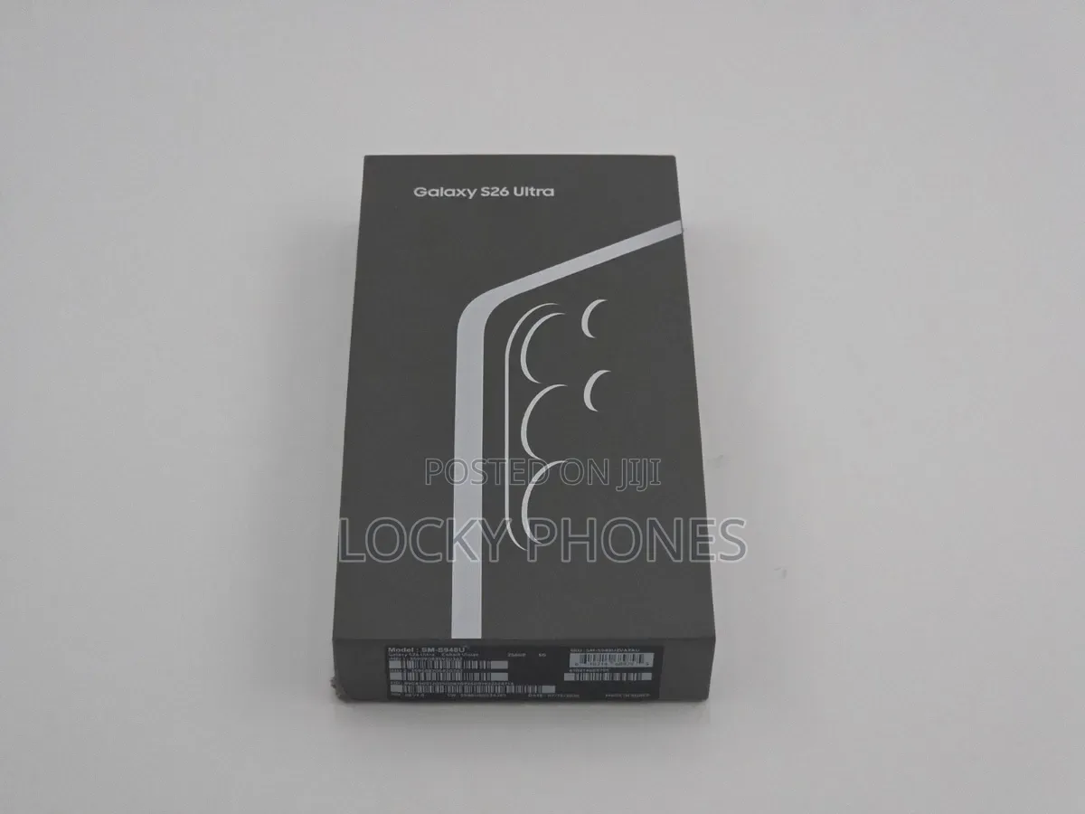 New Samsung Galaxy S26 Ultra 5G 512 GB Black
