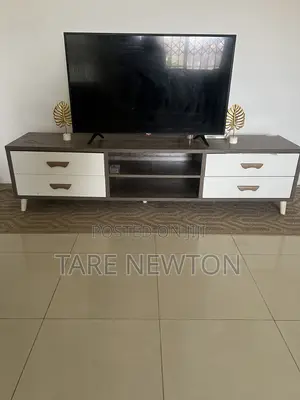 TV Console and Rug