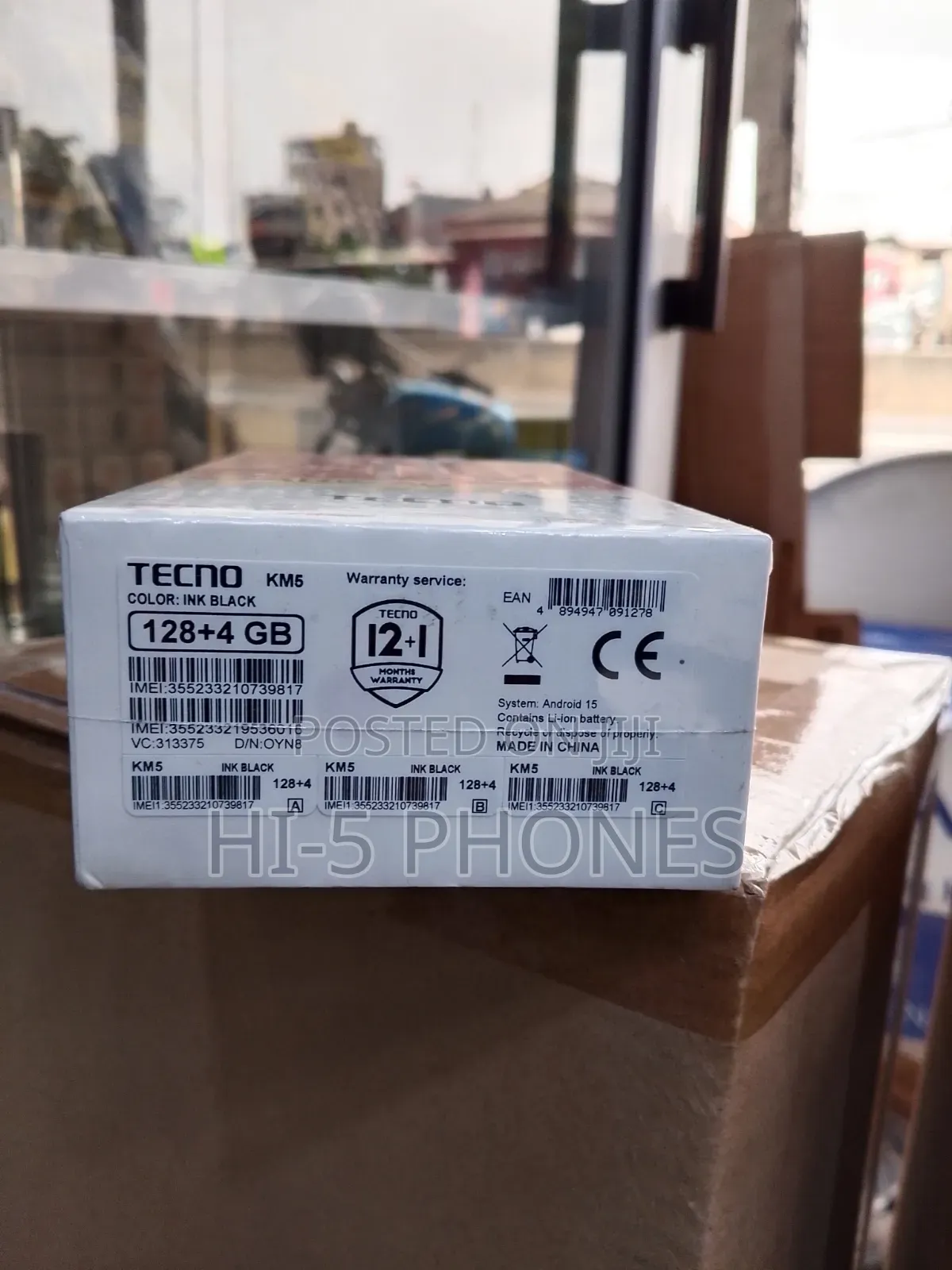 New Tecno Spark 40 128 GB Black
