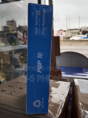 New Tecno Pop 10 64 GB Black