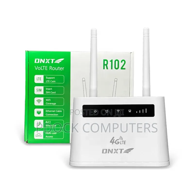 DNXT 4g Universal Lte Router R102 With in-Built Battery
