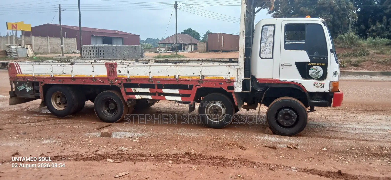 Kia Rhino Truck Red
