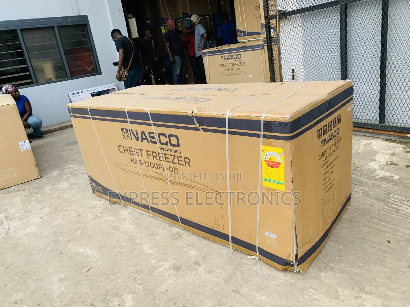 Best Buy for Less Nasco 800L Double Door Chest Freezer (NAS-1200FL-DD)