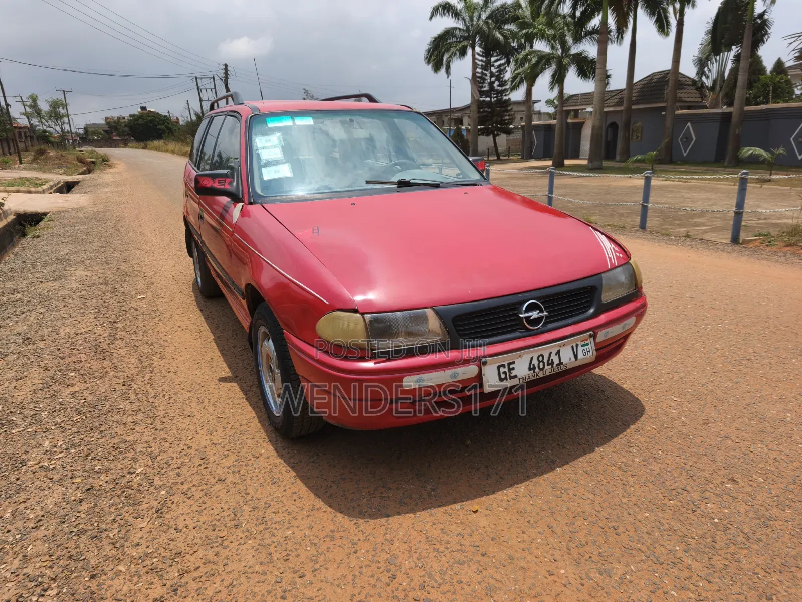 Opel Astra 1995 Red