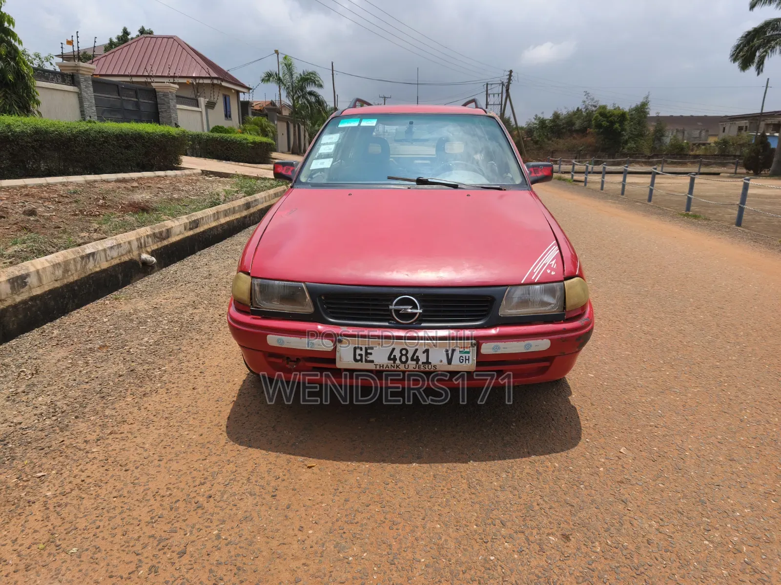Opel Astra 1995 Red