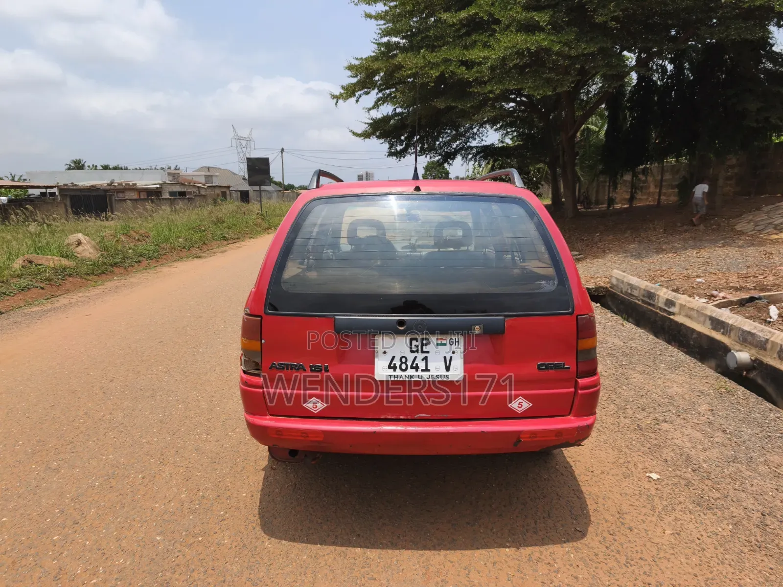 Opel Astra 1995 Red