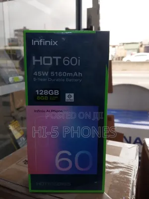 New Infinix Hot 60 128 GB Blue