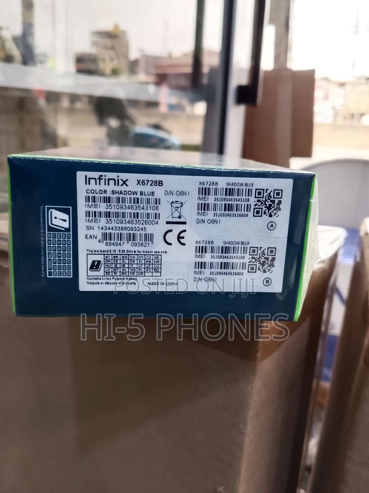 New Infinix Hot 60 128 GB Blue