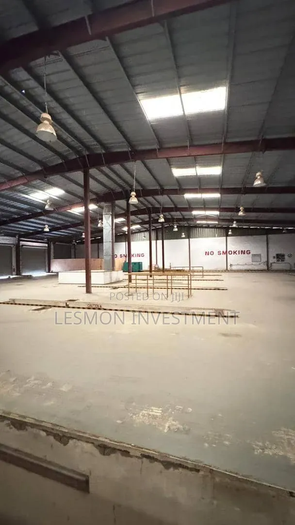 A Warehouse Measuring 4000 SQM for Sale at Kuntuse