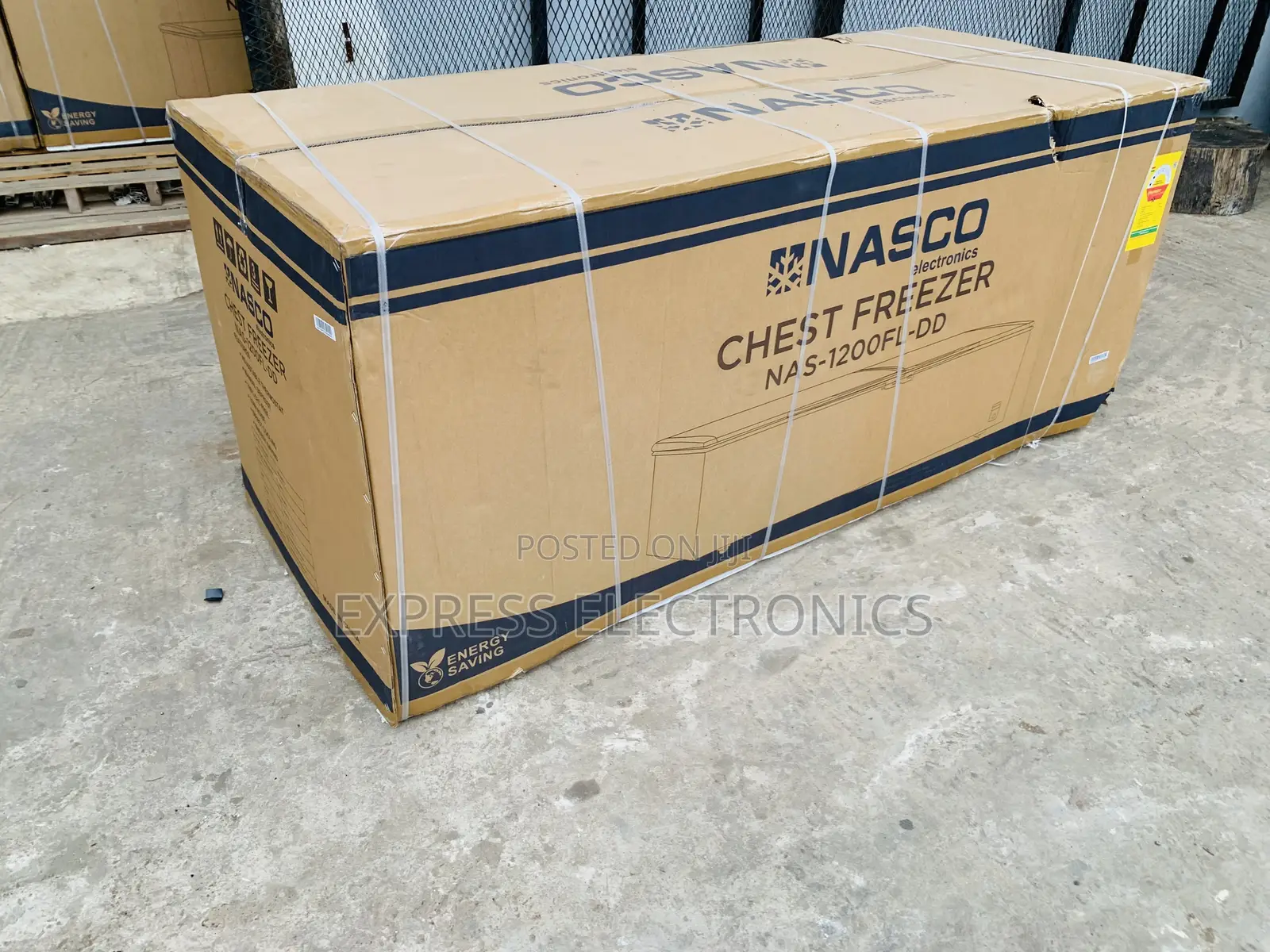 High Quality Sleek Nasco 800 Double Door Chest Freezer (NAS-1200FL-DD)