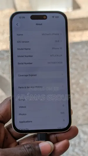 Apple iPhone 15 128 GB Gold