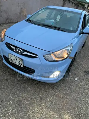 Hyundai Accent 2012 Blue