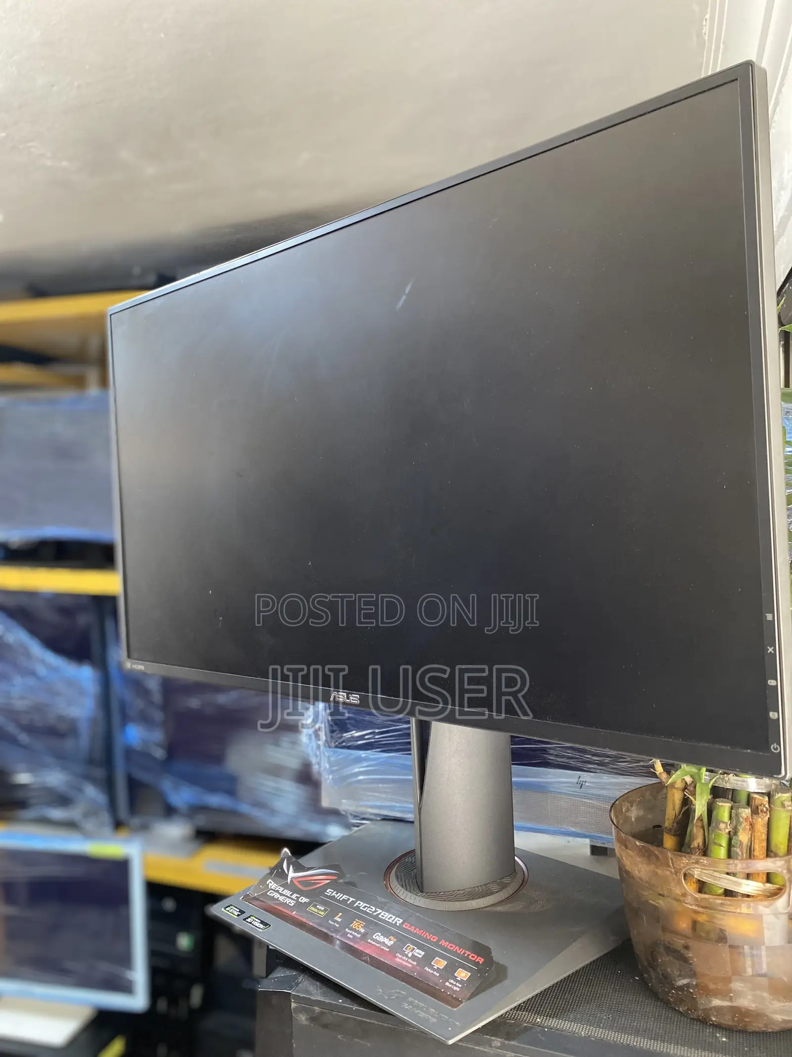 ASUS ROG Swift 27-Inch 144Hz G-Sync Gaming 3D Monitor [PG278Q] 1440p