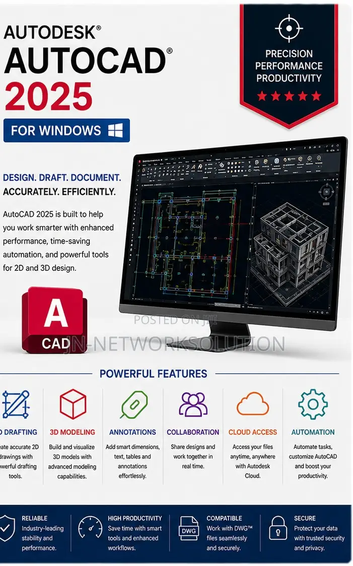 Autodesk autoCAD 2025 for Windows