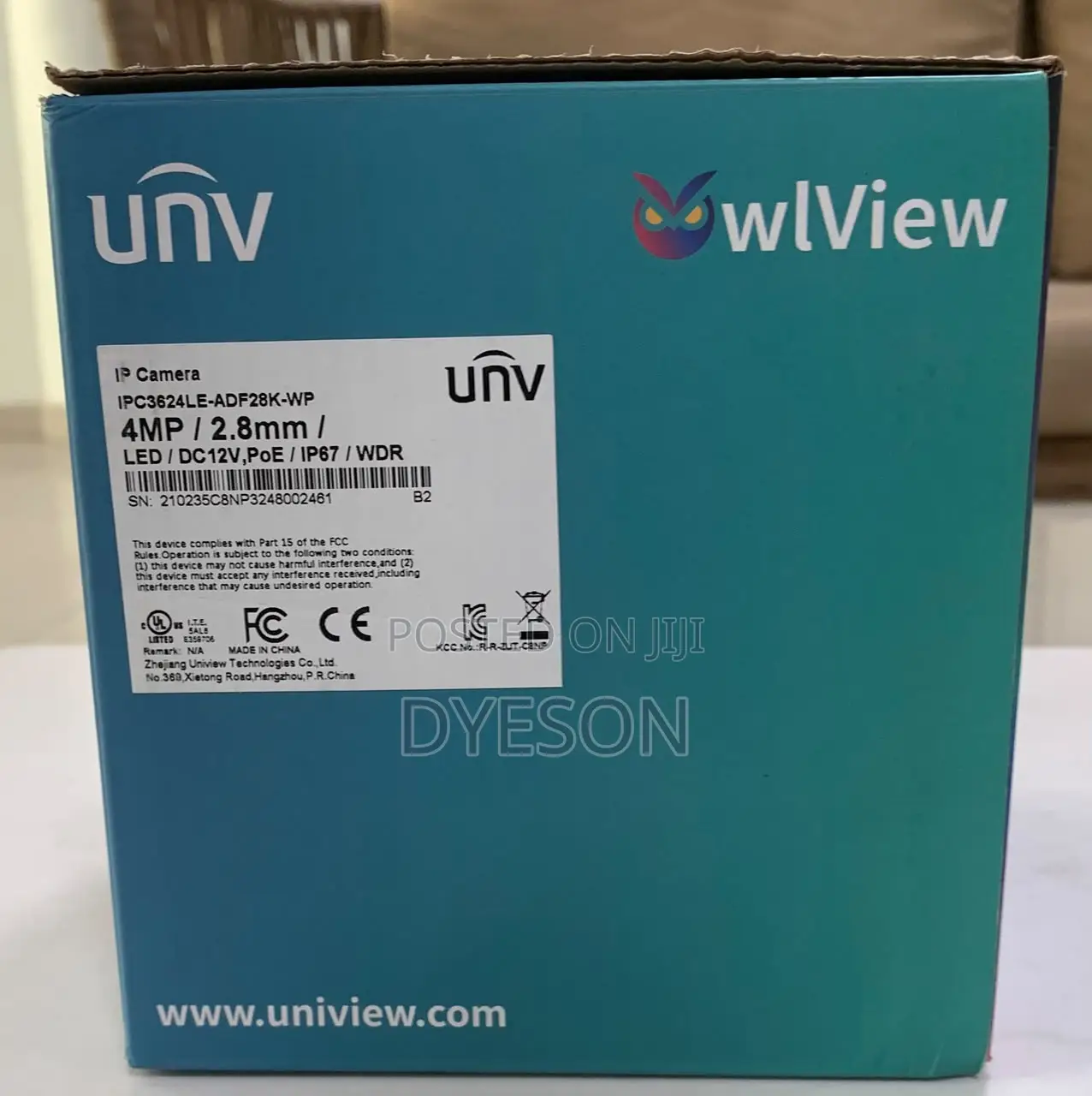 4mp Colorhunter Wise-Isp Fixed Warm Light Turret Network Camera